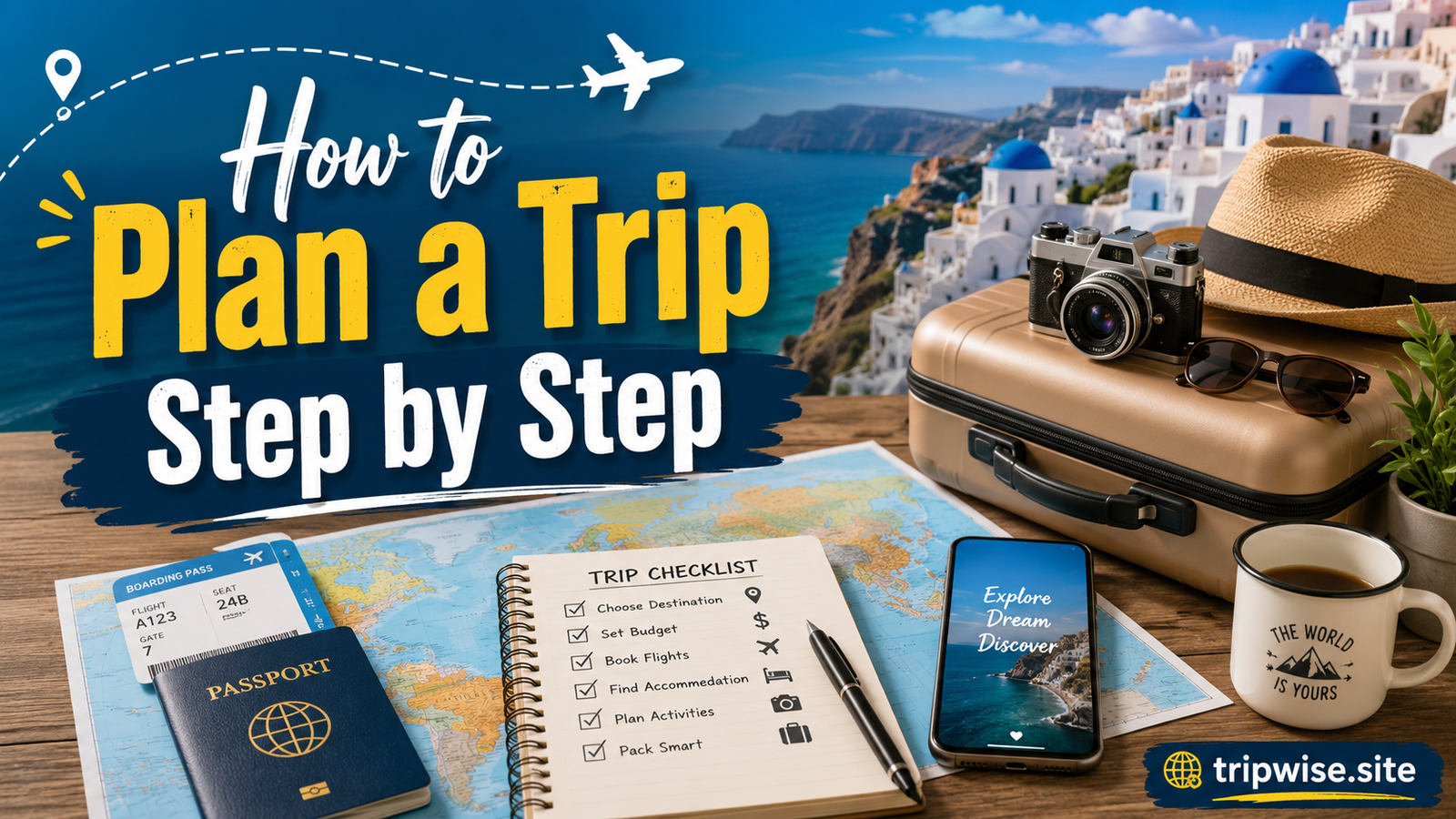 How to Plan a Trip Step by Step