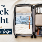 How to pack light for a 7 day trip
