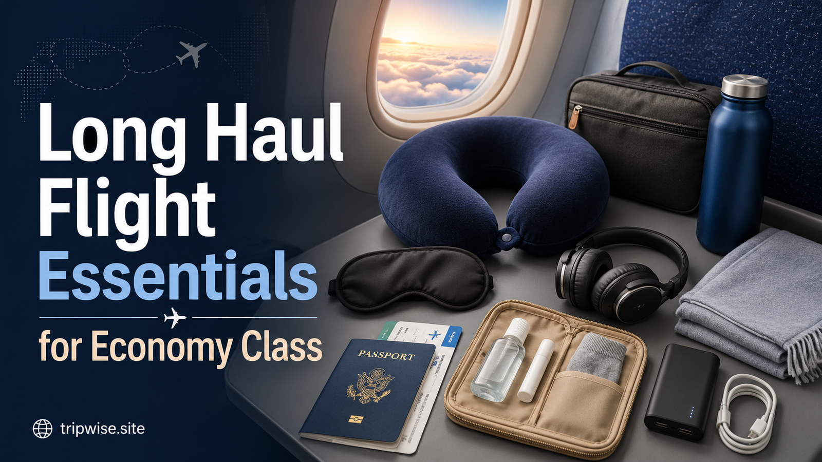Long Haul Flight Essentials for Economy Class