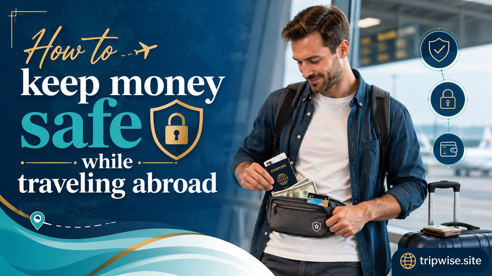 How to keep money safe while traveling abroad