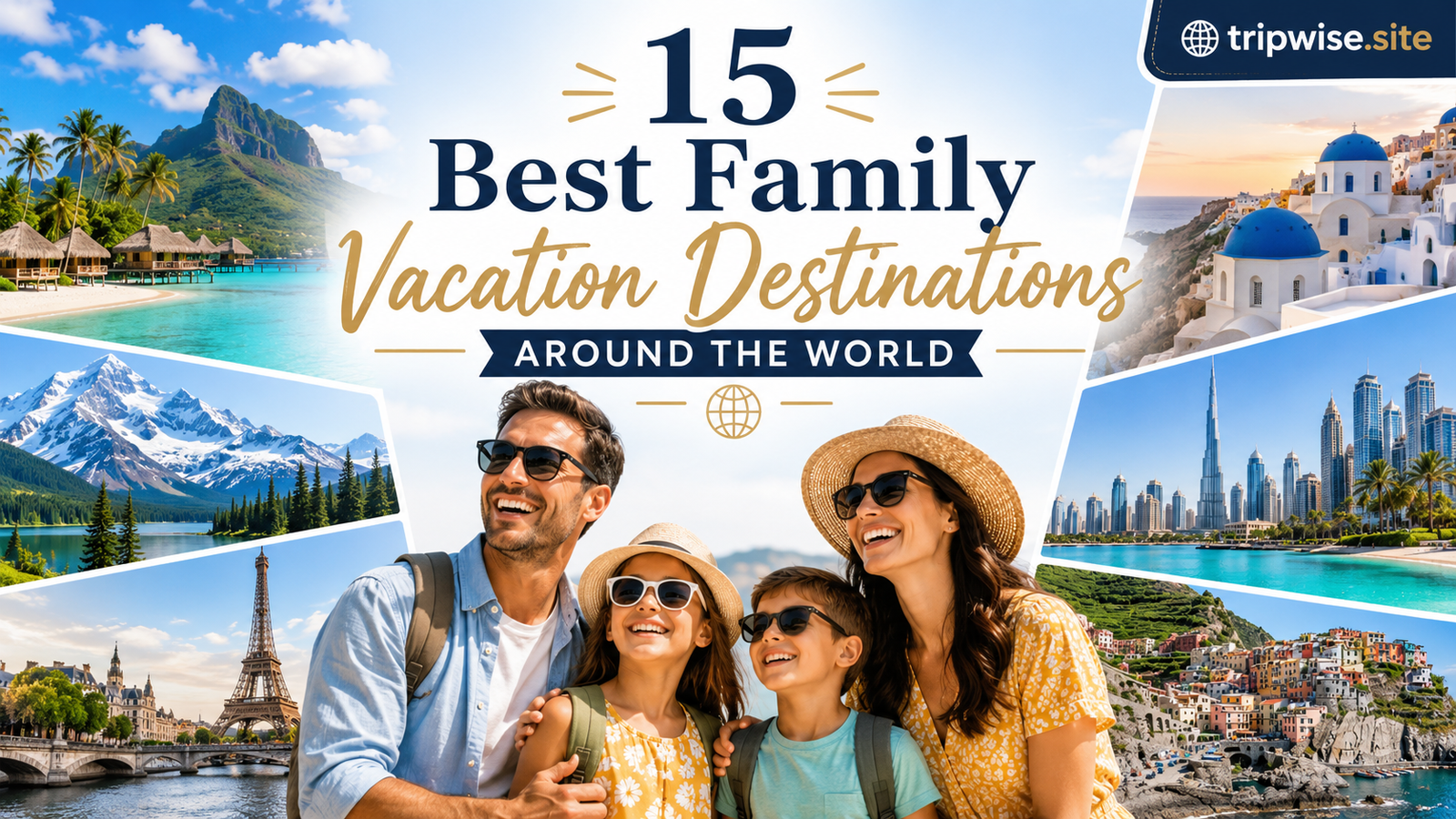 15 Best Family Vacation Destinations Around the World